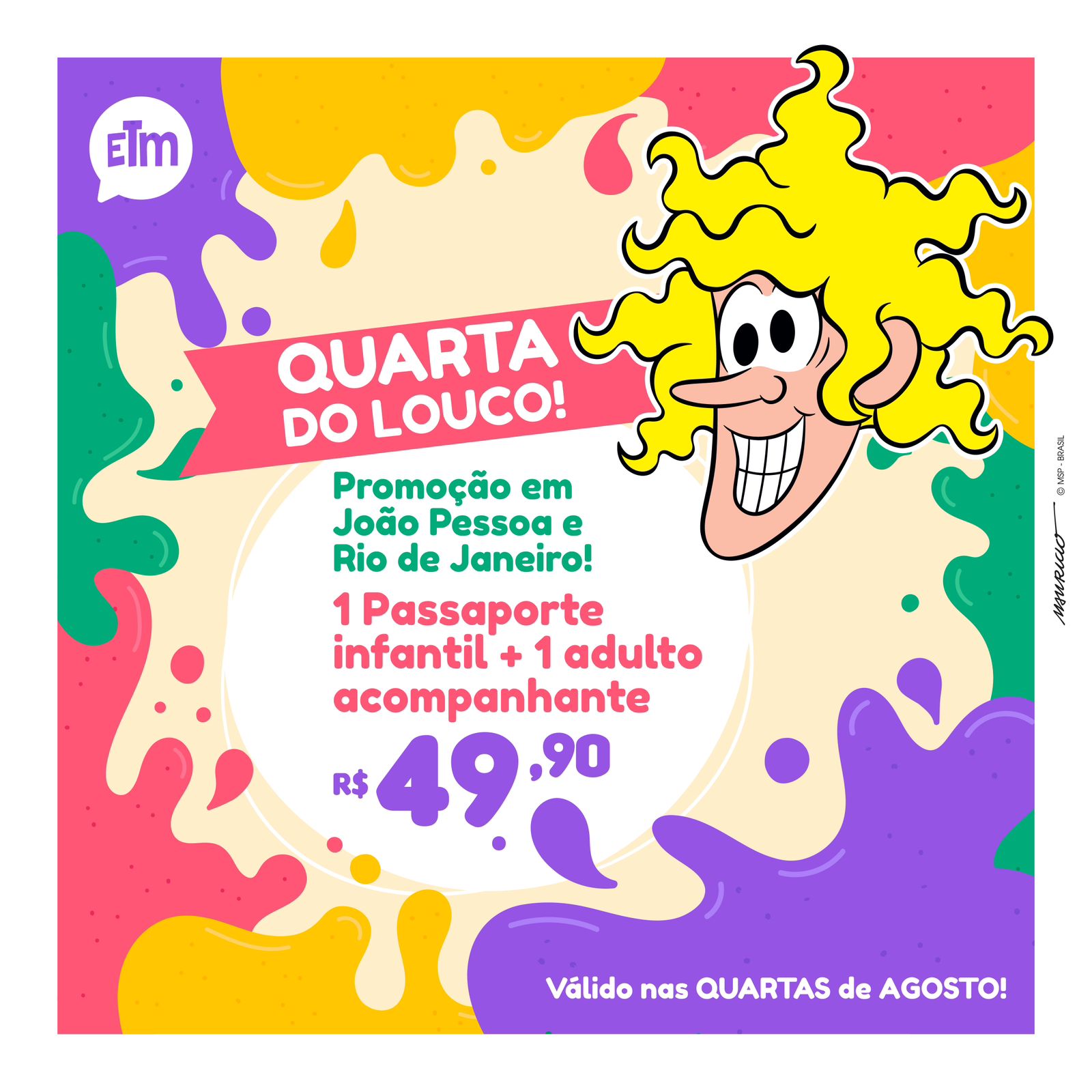 ETM JP, RJ e OL | QUARTA DO LOUCO | SETEMBRO